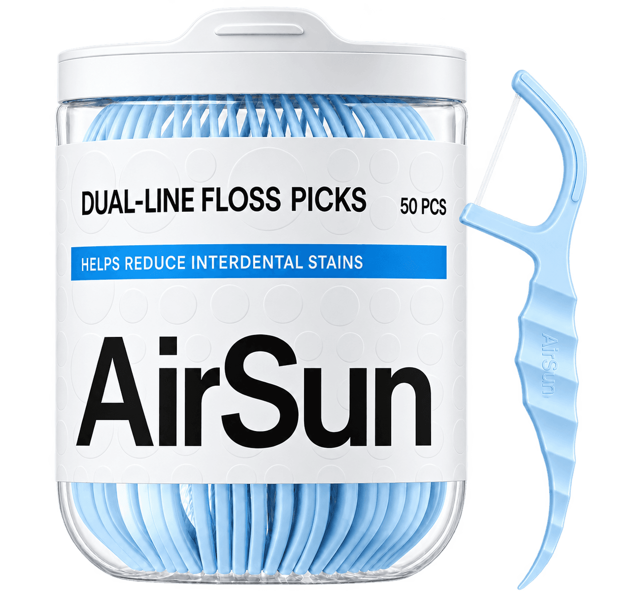 Airsun dual-line floss picks